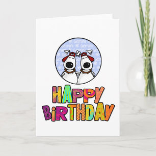 Happy Birthday - Gemini Card