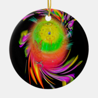 Happy Birthday Gemini Ceramic Tree Decoration