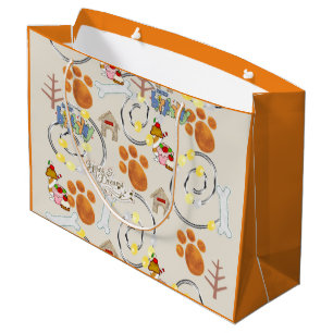 Happy Birthday Gift Bag Lets go get a Dog