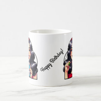 Happy Birthday' Gift Mug with Humourous Twist
