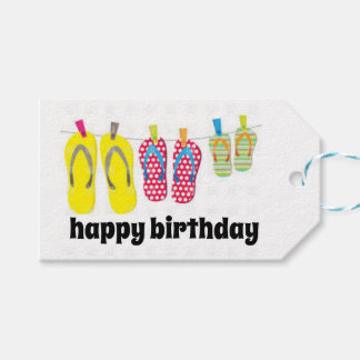 HAPPY BIRTHDAY GIFT TAG