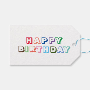 Happy Birthday Gift Tag