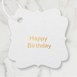 Happy Birthday Gift Tag