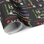 Happy Birthday Gift Wrapping Paper Brother in law<br><div class="desc">Gift Wrapping Paper Something for everyone offers customised personalised gift wrapping birthday paper especially designed to express your loved ones special birthday. This uniquely designed stylish gift wrapping birthday paper will bring a smile knowing you took time to specifically gift wrap there gift in this customised birthday date gift wrap....</div>