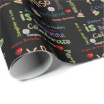 Happy Birthday Gift Wrapping Paper Daughter in law<br><div class="desc">Gift Wrapping Paper Something for everyone offers customised personalised gift wrapping birthday paper especially designed to express your loved ones special birthday. This uniquely designed stylish gift wrapping birthday paper will bring a smile knowing you took time to specifically gift wrap there gift in this customised birthday date gift wrap....</div>