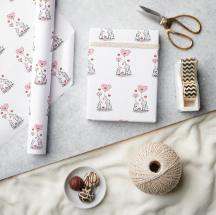 Happy Birthday Gift Wrapping Paper Elephant