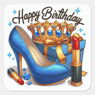 Happy birthday Gifts Gifts Square Sticker