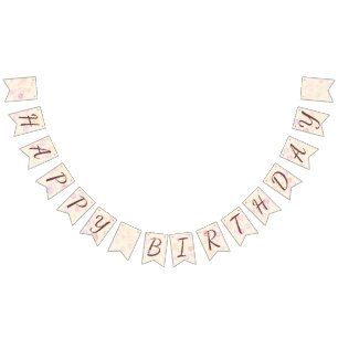 Happy Birthday Girl 01 Bunting