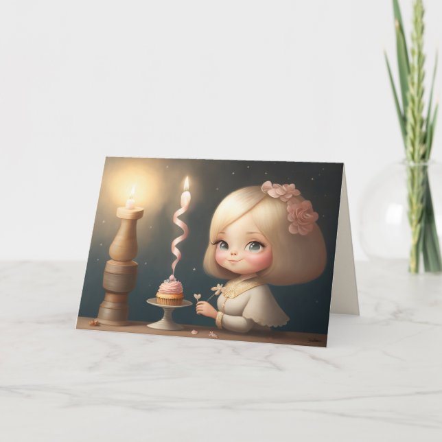 Happy Birthday Girl 01 Card (Front)