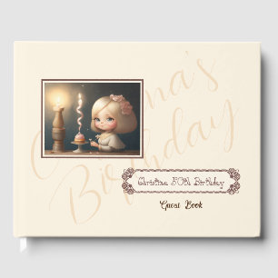 Happy Birthday Girl 01 Guest Book