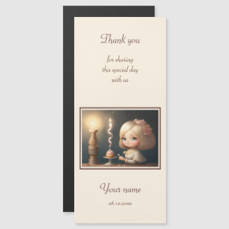 Happy Birthday Girl 01 Magnetic Invitation