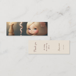 Happy Birthday Girl 01 Mini Business Card