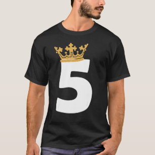 Happy Birthday Girls 5th Party 5 Years Old Bday C T-Shirt