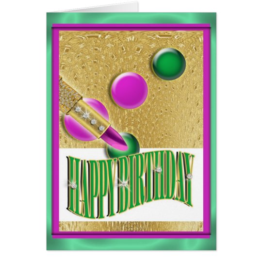 "Happy birthday" girls women Card