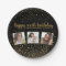Happy Birthday Gold Glitter Photos Any Year Custom