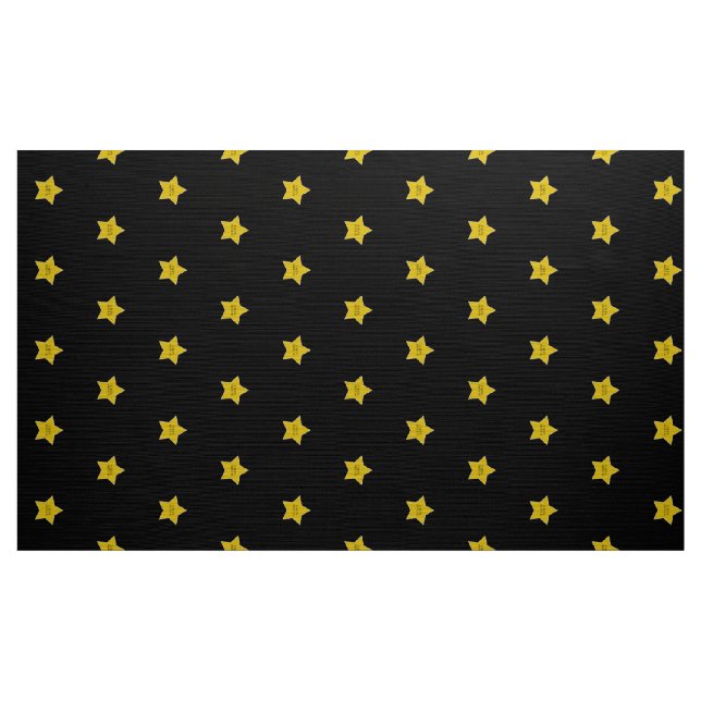 Happy Birthday Gold Star Hollywood Backdrop (Yard)