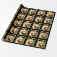 Happy Birthday Goldendoodle Dog