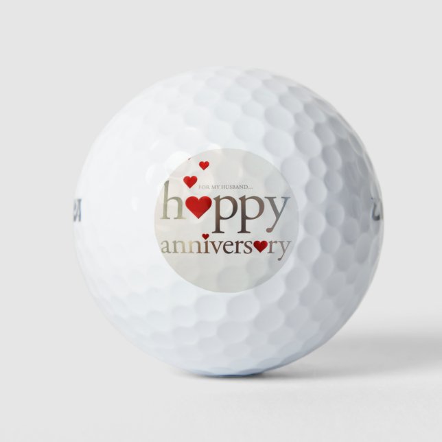 **HAPPY BIRTHDAY GOLFER*** GOLF BALL (Front)