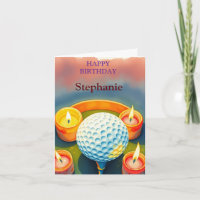 Happy Birthday Golfing Ball Lovers