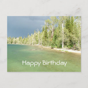 Happy birthday, Grand Teton National Park Postcard