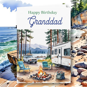 Happy Birthday Granddad Fishing Tackle Box Card