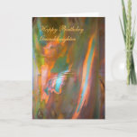 Happy Birthday Granddaughter - Eucalyptus Bark Card<br><div class="desc">Natural Textures series
A close-up of the bark of the Eucalyptus tree,  in the style of the impressionists. The dappled brilliance of the afternoon sun highlights the multicoloured layers of the bark as it naturally peels and flakes off.




Image code: hrcol151</div>