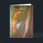 Happy Birthday Granddaughter - Eucalyptus Bark Card<br><div class="desc">Natural Textures series
A close-up of the bark of the Eucalyptus tree,  in the style of the impressionists. The dappled brilliance of the afternoon sun highlights the multicoloured layers of the bark as it naturally peels and flakes off.




Image code: hrcol151</div>