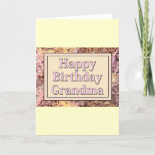Happy Birthday Grandma Card