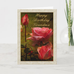 Happy Birthday Grandma Greeting Card