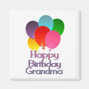 Happy Birthday Grandma Magnet