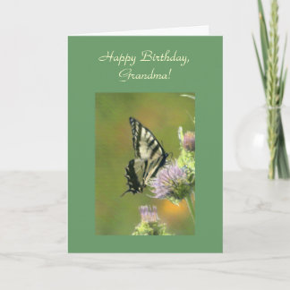 Happy Birthday, Grandma Template Card