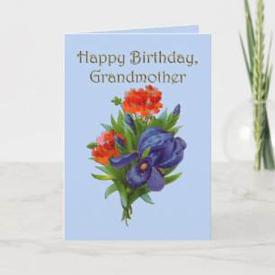 Happy Birthday Grandmother Card