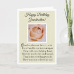 Happy Birthday Grandmother Card<br><div class="desc">Happy Birthday Grandmother</div>