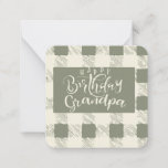 Happy Birthday Grandpa Card<br><div class="desc">A birthday Note card just for Grandpa ,  with text greetings on the reverse,  Also check a card for Grand ma too</div>