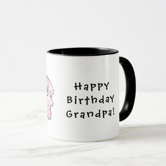 Happy Birthday Grandpa! Two-tone Combo Mug
