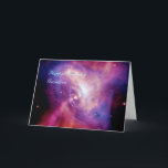 Happy Birthday Grandson - Crab Pulsar Time Lapse Card<br><div class="desc">Galaxies, Stars and Nebulae series Multiple observations made over several months with NASA's Chandra X-ray Observatory and the Hubble Space Telescope captured the spectacle of matter and antimatter propelled to near the speed of light by the Crab pulsar, a rapidly rotating neutron star the size of Manhattan. Image code: crbplsr...</div>
