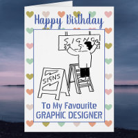 Happy Birthday Graphic Designer