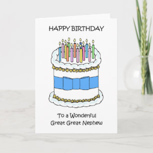 Happy Birthday Great Great Nephew Card