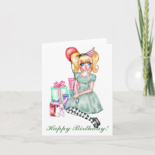 Happy Birthday (Green) Card