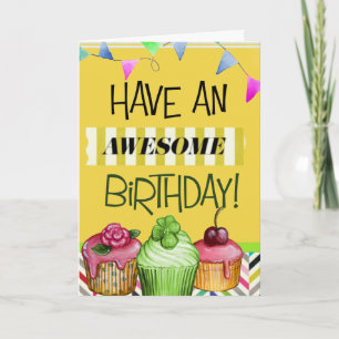 Happy Birthday Greeting Card