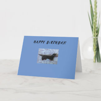 Happy Birthday Greeting Card