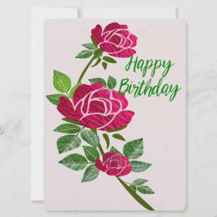 Happy Birthday Greeting card