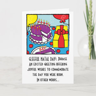 Happy Birthday Greeting Card