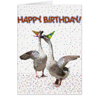 Goose Birthday Cards & Invitations | Zazzle.co.uk