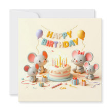 Happy Birthday Greeting Cards 