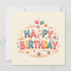Happy Birthday Greeting Cards 