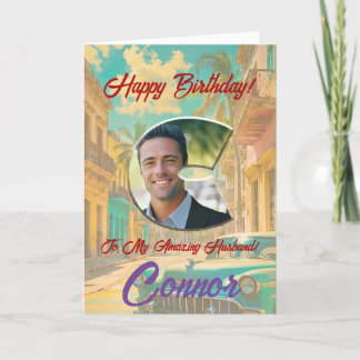 Happy Birthday Greeting Photo Card
