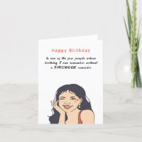 Happy birthday greeting to very special person