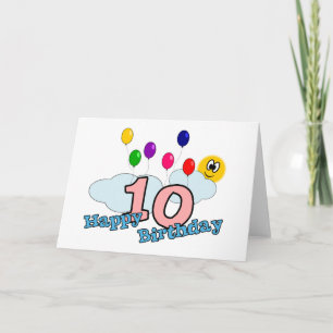 Happy Birthday Greetings Card