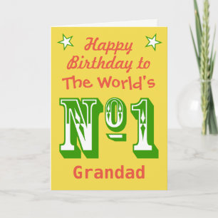 Happy Birthday - Greetings Card to Personalise